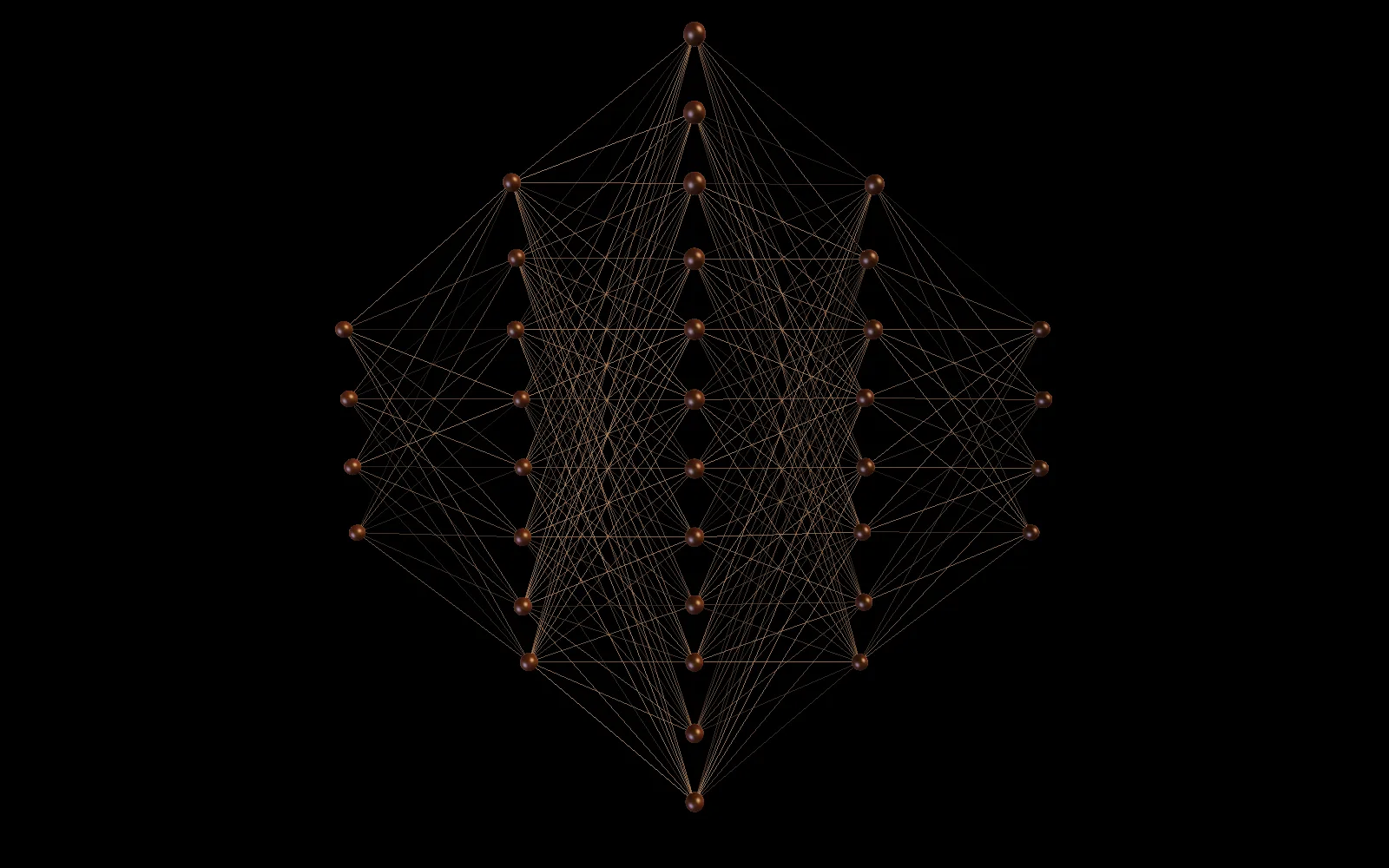 Neural mesh, a still from the live formation