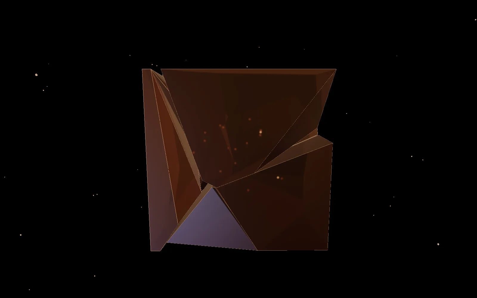 Voronoi tessellation, a still from the live formation
