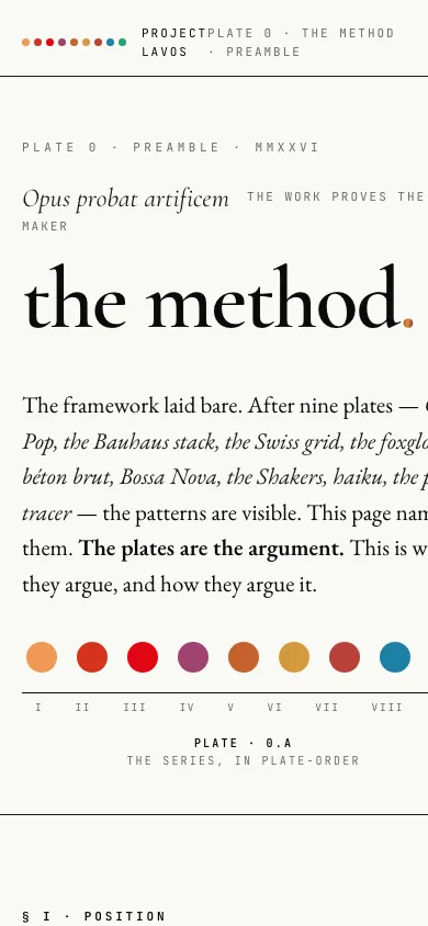 The Method étude on a phone.
